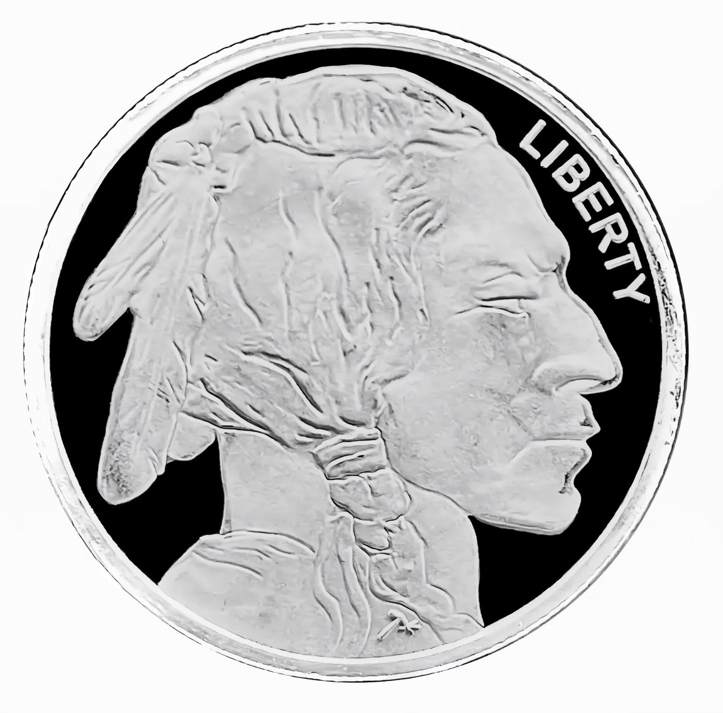 1oz Buffalo Silver Round - SilverTowne Mint