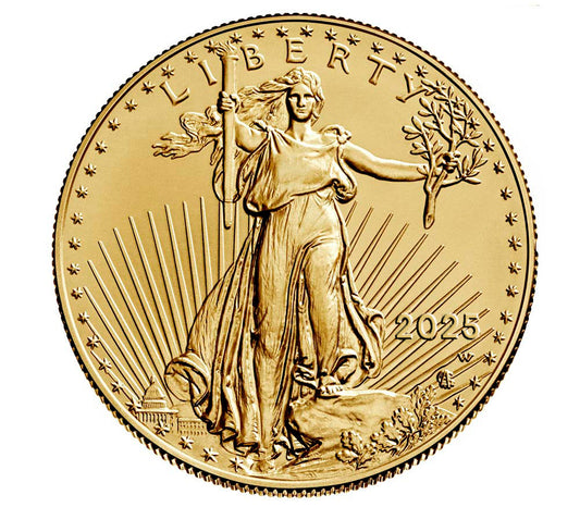 2025 American 1 oz Gold Eagle Coin - Uncirculated